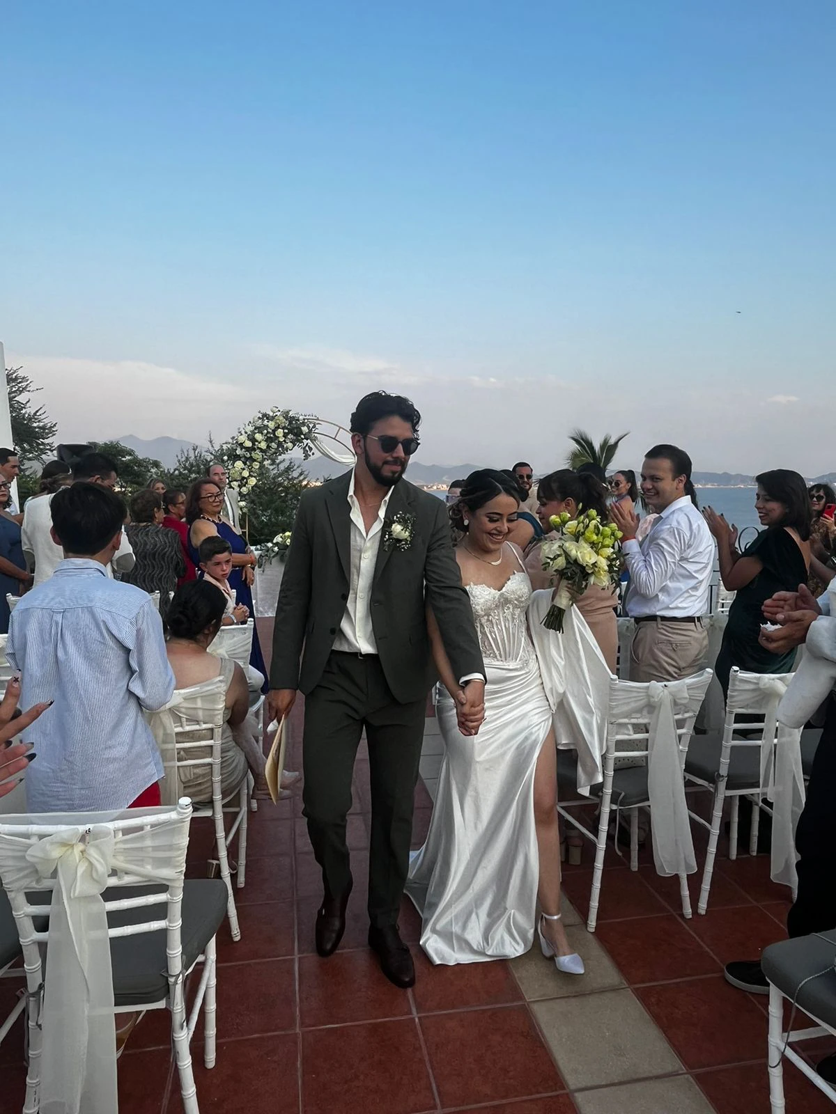 Primer baile en boda en playa México